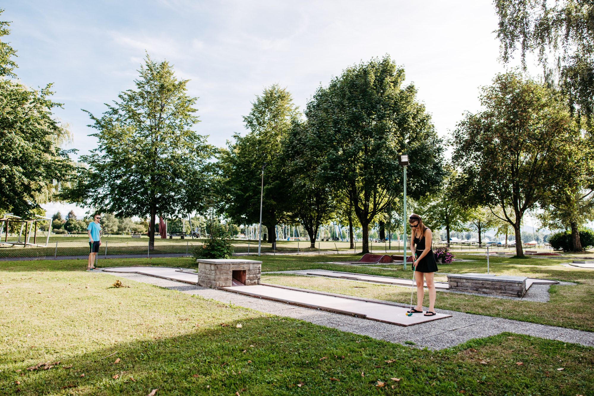 Minigolf am Harder Bodenseeufer