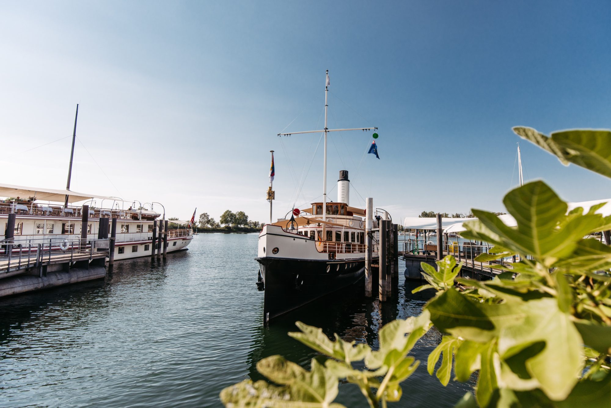 Harder Hafen: Historische Schifffahrt Bodensee mit MS Österreich und Hohentwiel